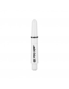 Pro Grip Spin Shafts white short