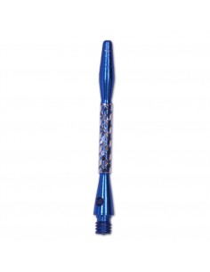 Aluminium Shaft elaborated medium blue