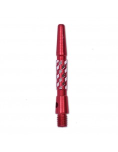 Aluminium Shaft verarbeitet medium rot